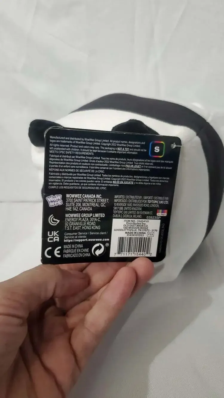 WowWee Meta Cubez Series 1 Panda Plush Cube